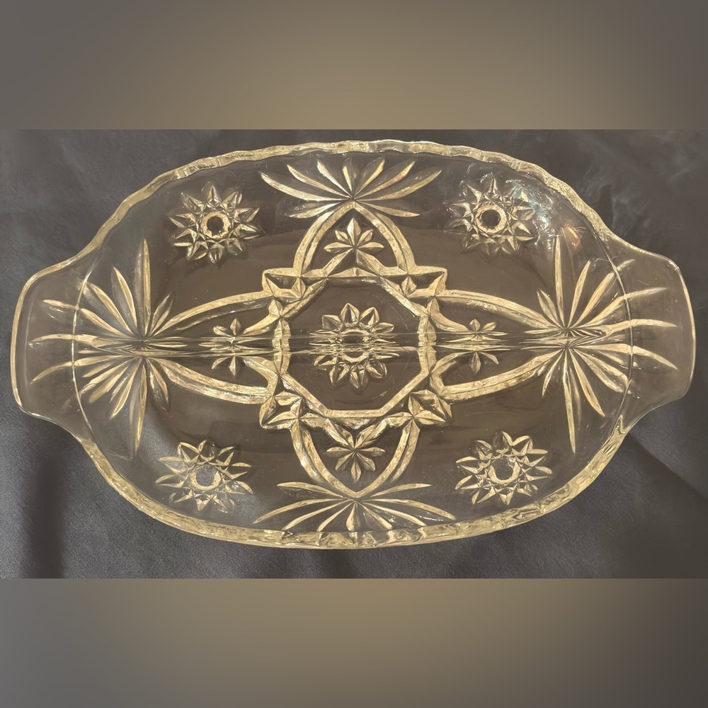 Elegant Glass Serving Tray